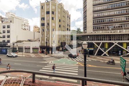 Varanda do Studio de kitnet/studio à venda com 1 quarto, 36m² em República, São Paulo