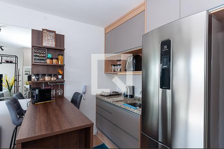 Cozinha de apartamento à venda com 1 quarto, 28m² em Água Branca, São Paulo