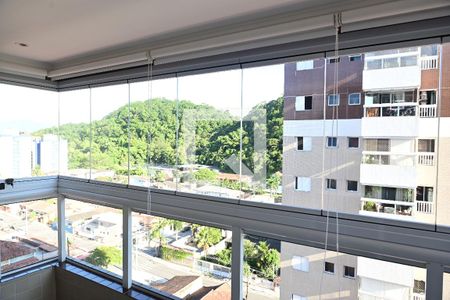 Sacada da Sala de apartamento para alugar com 2 quartos, 67m² em Canto do Forte, Praia Grande