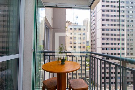 Studio à venda com 25m², 1 quarto e sem vaga Studio à venda com 25m², 1 quarto e sem vagaCozinha/Varanda