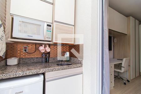 Studio à venda com 25m², 1 quarto e sem vaga Studio à venda com 25m², 1 quarto e sem vagaCozinha/Varanda