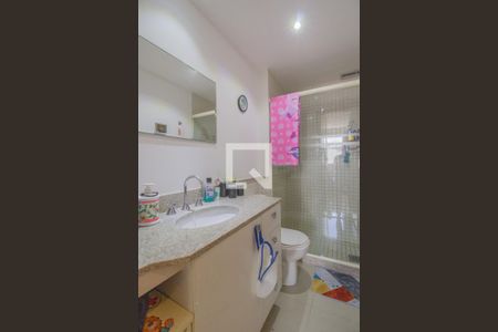 Banheiro da Suíte 1 de apartamento à venda com 4 quartos, 153m² em Recreio dos Bandeirantes, Rio de Janeiro