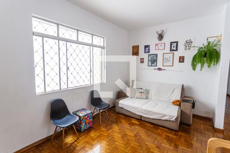 Sala de apartamento à venda com 4 quartos, 97m² em Funcionários, Belo Horizonte