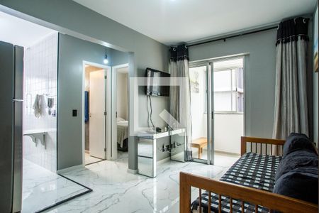 Apartamento para alugar com 40m², 1 quarto e 1 vaga Apartamento para alugar com 40m², 1 quarto e 1 vagaSala