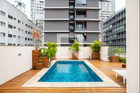 Apartamento para alugar com 40m², 1 quarto e 1 vaga Apartamento para alugar com 40m², 1 quarto e 1 vagaÁrea comum - Piscina