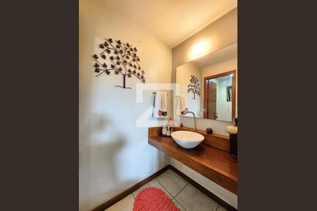 Lavabo sala de casa de condomínio à venda com 3 quartos, 900m² em Passárgada, Nova Lima