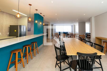 Apartamento para alugar com 41m², 2 quartos e 1 vagaÁrea comum - Salão de festas