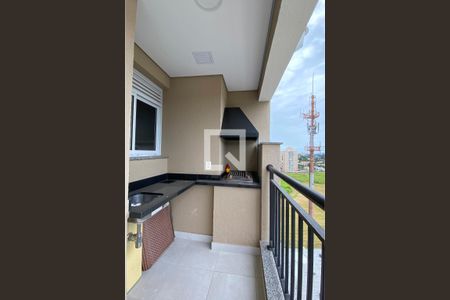 Varanda gourmet de apartamento à venda com 3 quartos, 86m² em Centro Comercial Jubran, Barueri