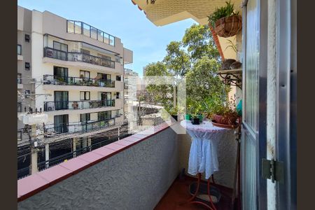 Varanda da Sala de apartamento à venda com 3 quartos, 90m² em Maracanã, Rio de Janeiro