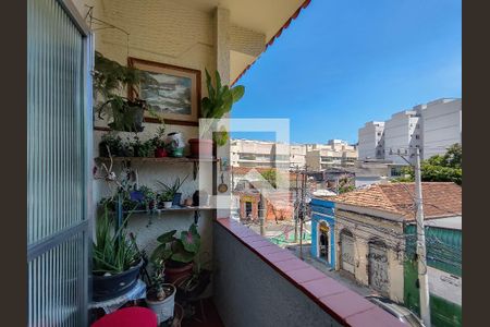 Varanda da Sala de apartamento à venda com 3 quartos, 90m² em Maracanã, Rio de Janeiro