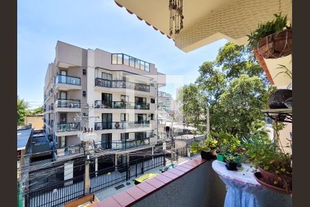 Vista da Sala de apartamento à venda com 3 quartos, 90m² em Maracanã, Rio de Janeiro