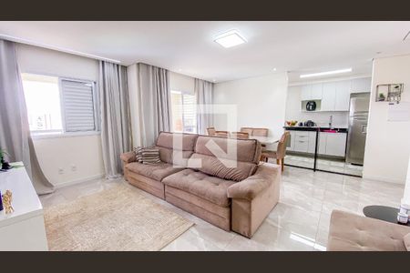 Sala - Sala de Jantar de apartamento à venda com 2 quartos, 84m² em Vila America, Santo André
