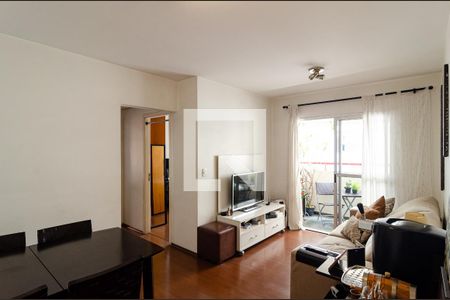 Sala de apartamento à venda com 2 quartos, 56m² em Vila Guarani (zona Sul), São Paulo