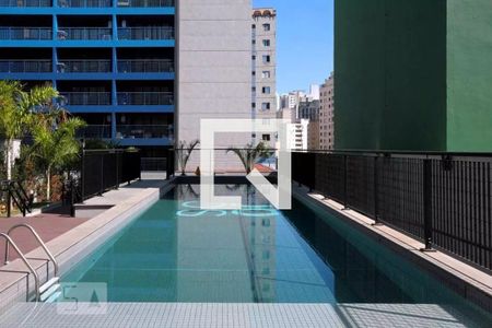 Área comum - Piscina de kitnet/studio à venda com 1 quarto, 35m² em Bela Vista, São Paulo
