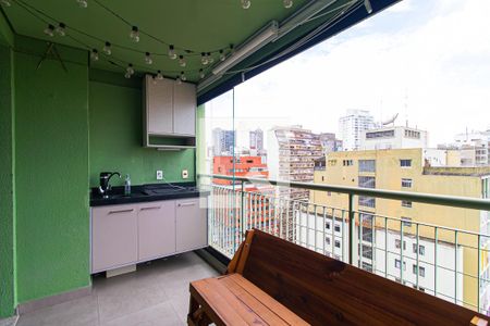Studio à venda com 35m², 1 quarto e 1 vaga Studio à venda com 35m², 1 quarto e 1 vagaVaranda