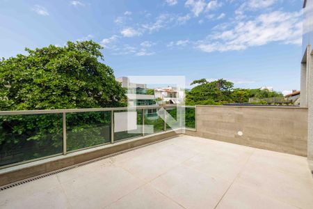 Varanda Sala de apartamento à venda com 4 quartos, 330m² em Barra da Tijuca, Rio de Janeiro