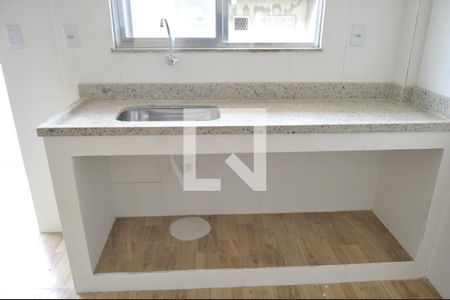 Sala/Cozinha de apartamento para alugar com 2 quartos, 40m² em Engenho Novo, Rio de Janeiro