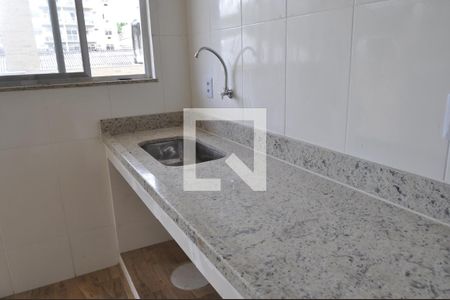 Cozinha de apartamento para alugar com 1 quarto, 28m² em Engenho Novo, Rio de Janeiro