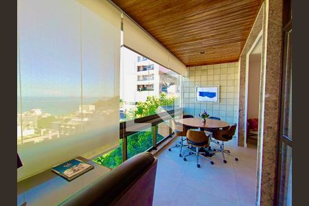 Varanda fechada de apartamento para alugar com 2 quartos, 85m² em Leblon, Rio de Janeiro