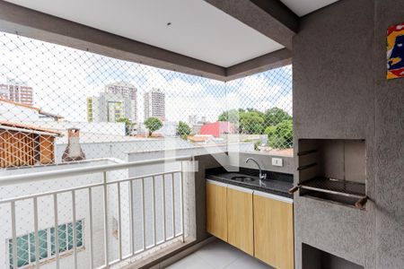 Varanda de apartamento para alugar com 2 quartos, 59m² em Vila São Pedro, Santo André