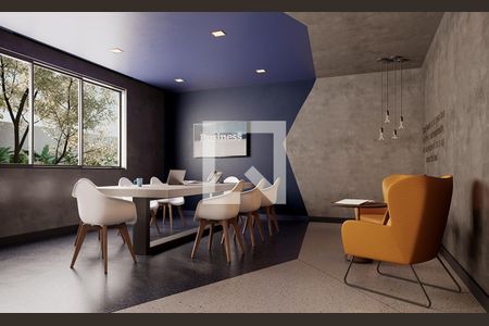 Apartamento à venda com 29m², 1 quarto e sem vagaCoworking - Sala de Reuniões