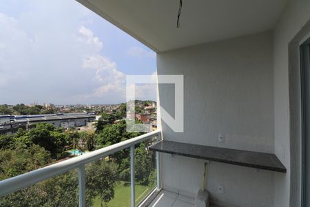 Varanda da Sala de apartamento para alugar com 3 quartos, 80m² em Mutondo, São Gonçalo