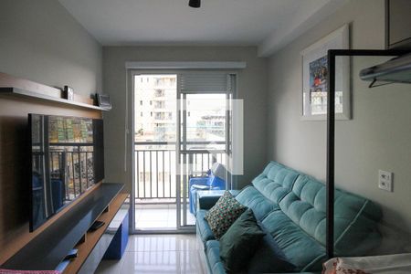 Sala de apartamento à venda com 1 quarto, 28m² em Vila Tolstoi, São Paulo
