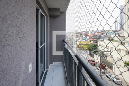 Varanda de apartamento à venda com 1 quarto, 28m² em Vila Tolstoi, São Paulo