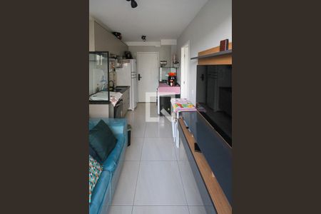 Sala de apartamento à venda com 1 quarto, 28m² em Vila Tolstoi, São Paulo