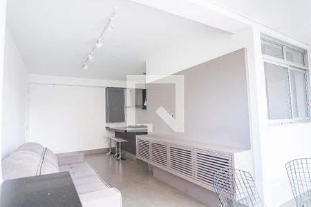sala de apartamento para alugar com 3 quartos, 83m² em Vila da Serra, Nova Lima