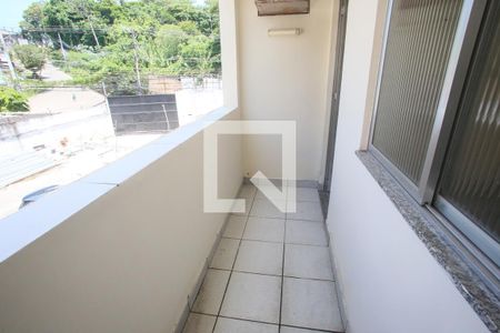 Varanda da Sala de casa para alugar com 1 quarto, 50m² em Taquara, Rio de Janeiro