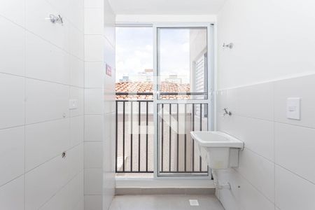 Area de Serviços de apartamento para alugar com 1 quarto, 30m² em Vila Brasílio Machado, São Paulo