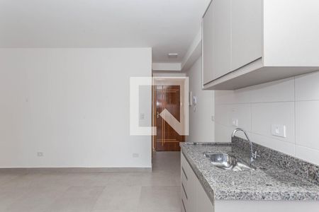 Cozinha de apartamento para alugar com 1 quarto, 30m² em Vila Brasílio Machado, São Paulo