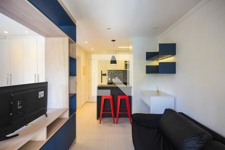 Sala de apartamento para alugar com 1 quarto, 38m² em Jardim Ampliação, São Paulo