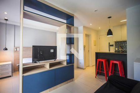 Sala de apartamento para alugar com 1 quarto, 38m² em Jardim Ampliação, São Paulo