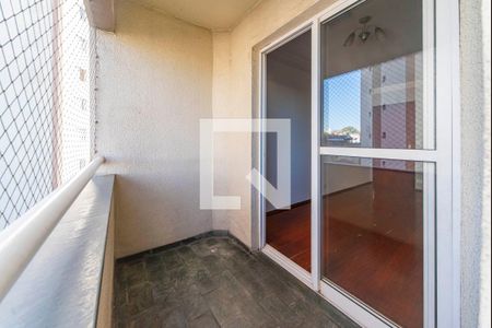 Varanda da Sala de apartamento para alugar com 2 quartos, 62m² em Silveira, Santo André