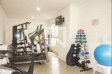 Apartamento à venda com 59m², 2 quartos e 2 vagasÁrea comum - Academia