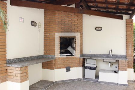 Área comum - Churrasqueira de apartamento para alugar com 1 quarto, 55m² em Cambuí, Campinas