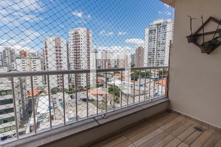 Varanda da Sala de apartamento à venda com 3 quartos, 73m² em Santa Teresinha, São Paulo