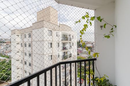 Sacada da Sala de apartamento para alugar com 3 quartos, 63m² em Jardim Botucatu, São Paulo