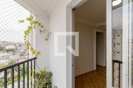 Sacada da Sala de apartamento para alugar com 3 quartos, 63m² em Jardim Botucatu, São Paulo