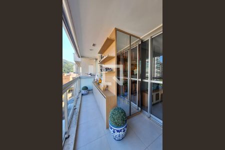 Varanda da Sala de apartamento à venda com 2 quartos, 50m² em Santa Rosa, Niterói