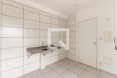 Cozinha de apartamento para alugar com 2 quartos, 46m² em Centro, São Paulo