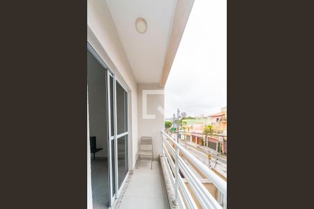 Varanda da Sala de casa à venda com 2 quartos, 148m² em Vila Assunção, Santo André