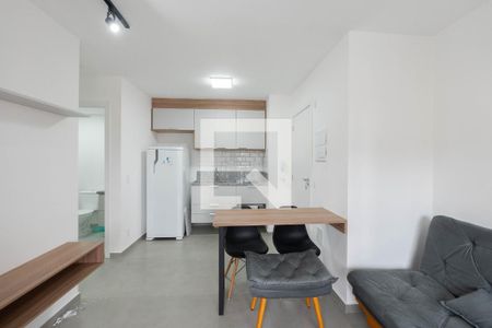 Sala/Cozinha de apartamento para alugar com 1 quarto, 33m² em Bela Vista, São Paulo