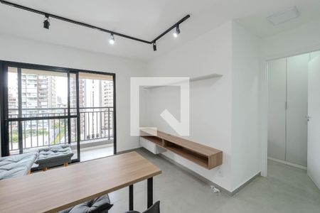 Sala/Cozinha de apartamento para alugar com 1 quarto, 33m² em Bela Vista, São Paulo