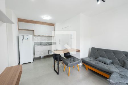 Sala/Cozinha de apartamento para alugar com 1 quarto, 33m² em Bela Vista, São Paulo