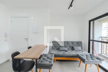 Sala/Cozinha de apartamento para alugar com 1 quarto, 33m² em Bela Vista, São Paulo