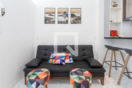 Sala de apartamento à venda com 1 quarto, 50m² em Centro, Rio de Janeiro