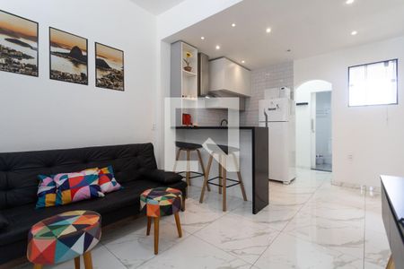 Sala de apartamento à venda com 1 quarto, 50m² em Centro, Rio de Janeiro